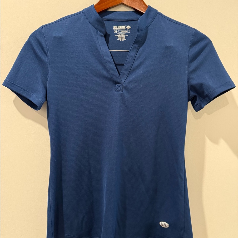 Reel Legends Navy Short Sleeve Top